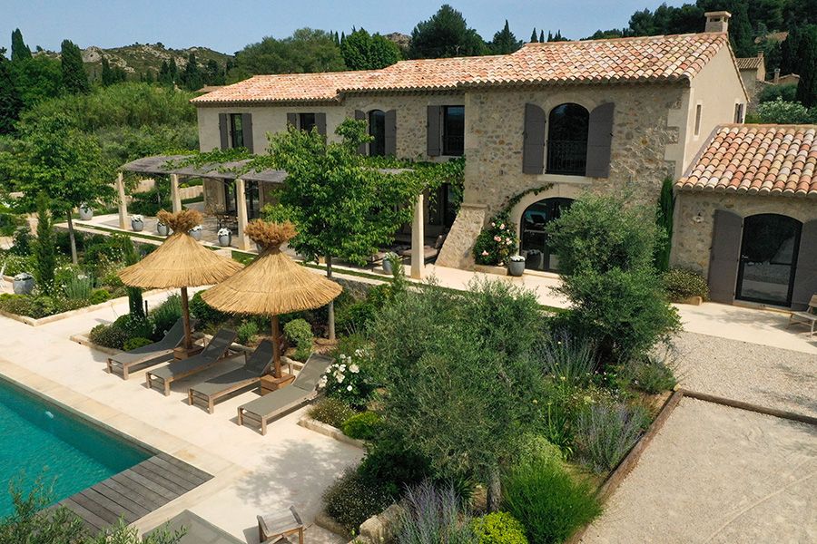 Location mas en Provence - maison de charme dans les Alpilles avec piscine chauffée