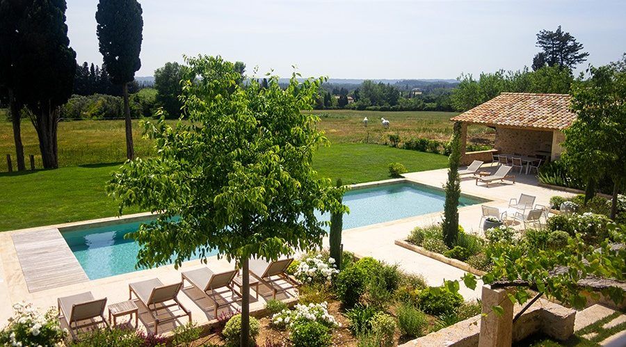 Location mas en Provence - Le mas de Gabin - maison de charme dans les Alpilles avec piscine chauffée