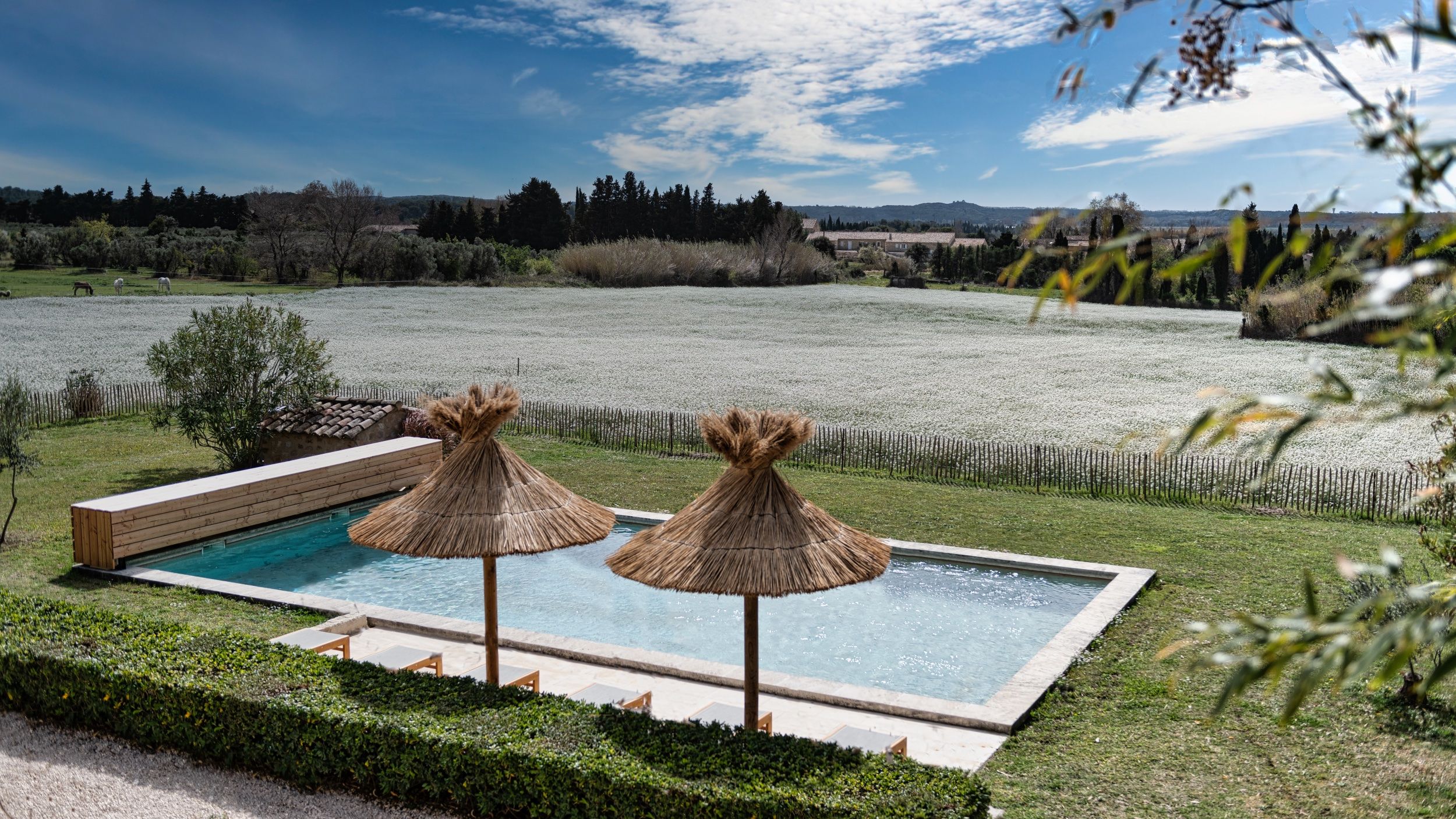 Location mas en Provence - maison de charme dans les Alpilles avec piscine chauffée