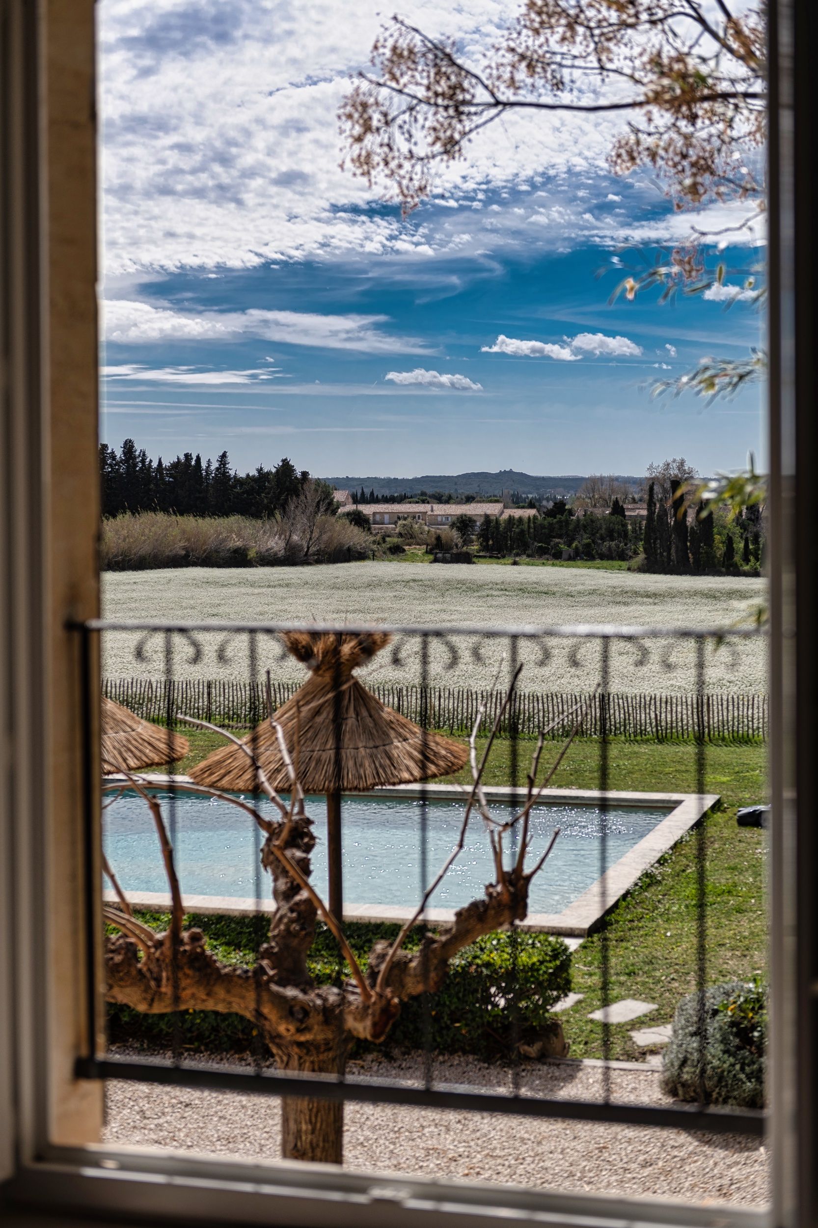Location mas en Provence - Le mas de Gabin - maison de charme avec terrasse aménagée dans les Alpilles