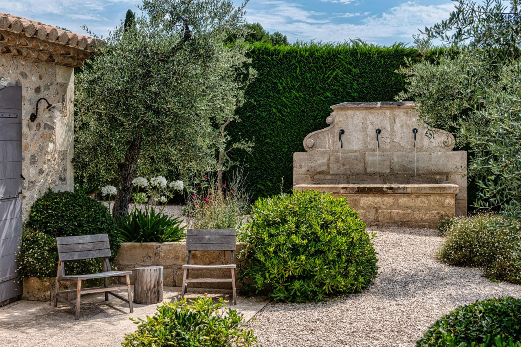 Location mas en Provence - maison de charme dans les Alpilles avec piscine chauffée