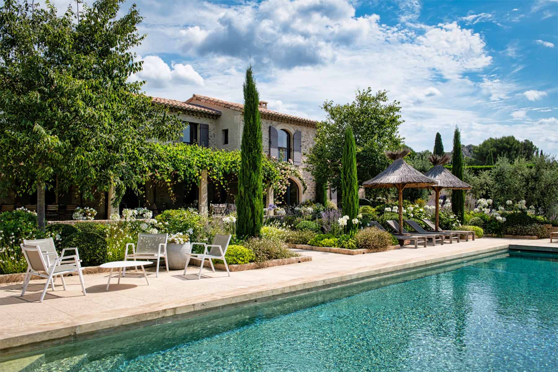 Location mas en Provence - maison de prestige dans les Alpilles avec piscine chauffée