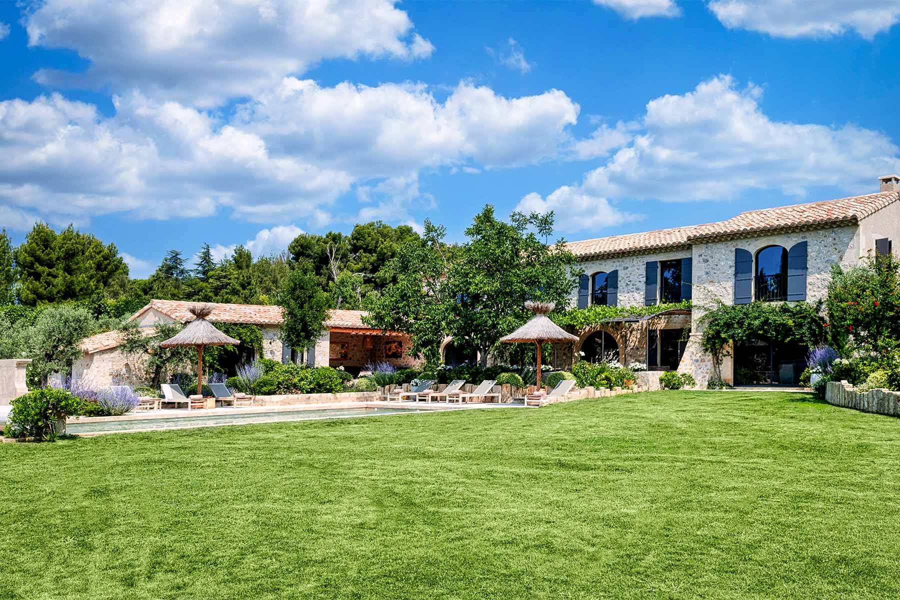 Location vacances en Provence - mas de charme dans les Alpilles avec piscine chauffée