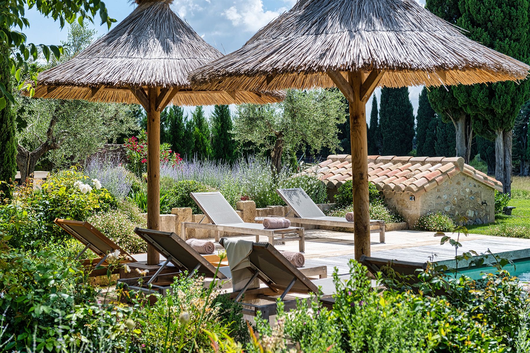 Location mas en Provence - maison de charme dans les Alpilles avec piscine chauffée