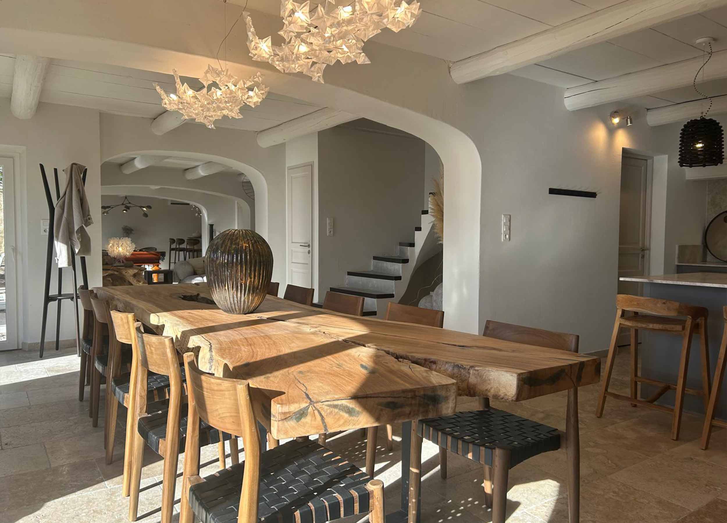 Location mas en Provence - maison de charme dans les Alpilles avec piscine chauffée - chambre suite avec salle de bain privée