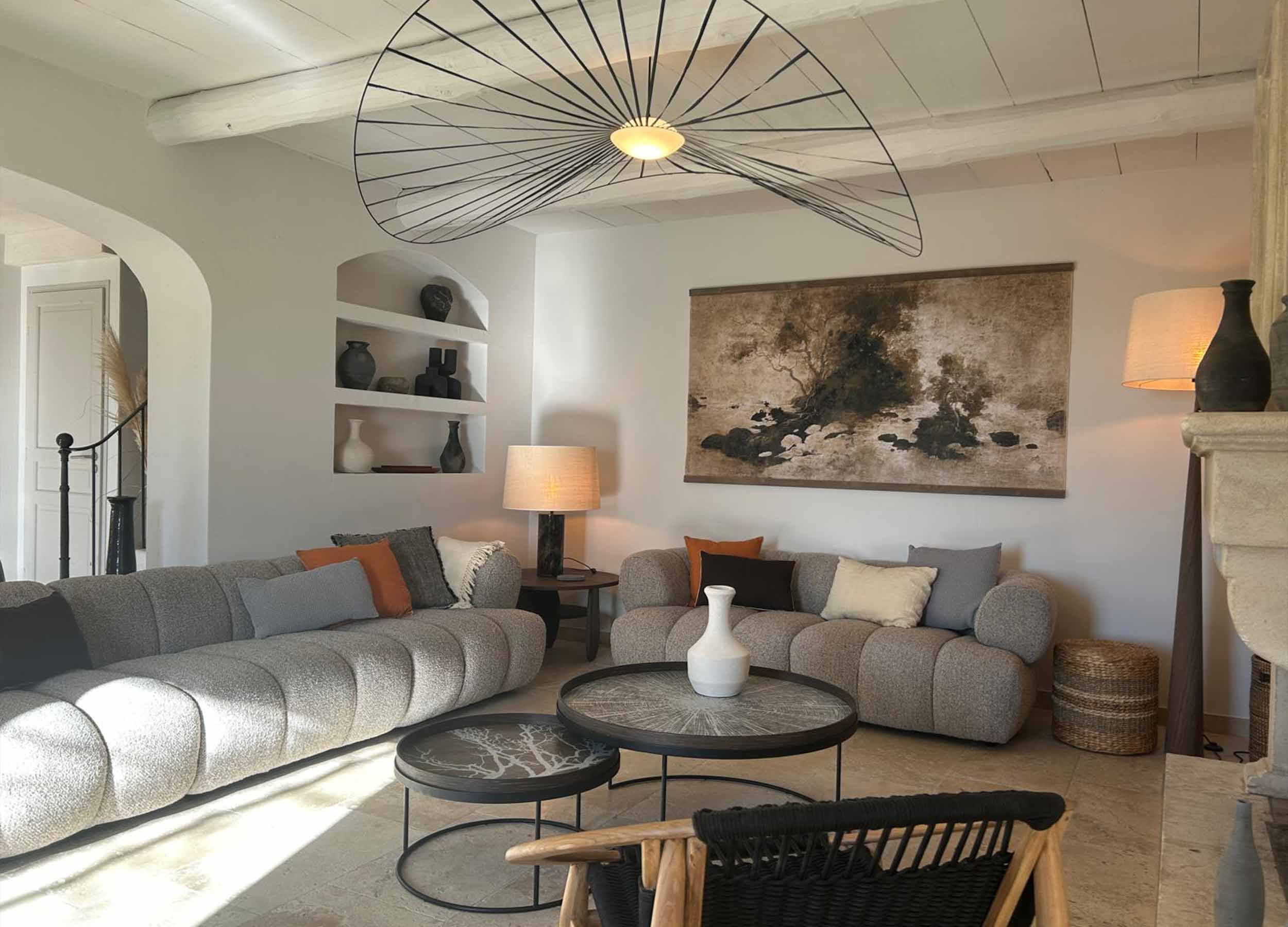 Location mas en Provence - maison de charme dans les Alpilles avec piscine chauffée - chambre suite avec salle de bain privée